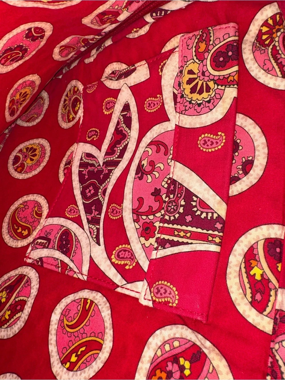 Vera Bradley Pink & Red Quilted Floral Laptop Holder